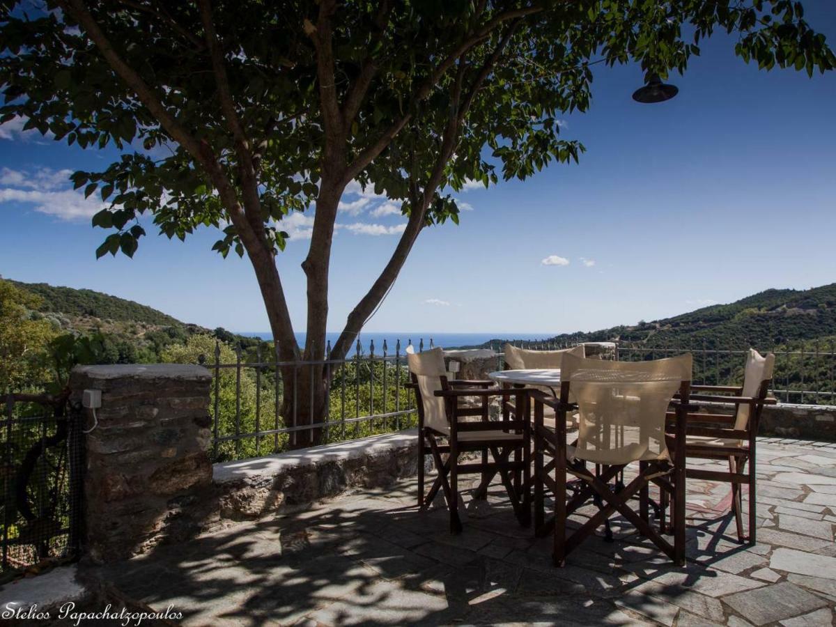 Villa Mansion Philoktitis à Melivoia Extérieur photo